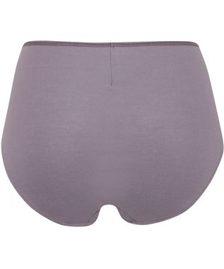 Wing ショーツ 【綿の贅沢 オーガニック】 はきこみ丈ふかめ EC3000 ウイング／ワコール バイオレット
