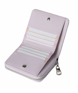 tsumori chisato CARRY Together ラウンドファスナー2つ折り財布 ブラック