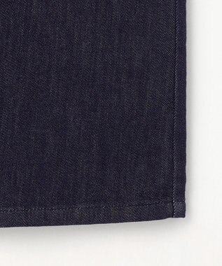 自由区 【洗える】ウスカルデニムAライン スカート インディゴ