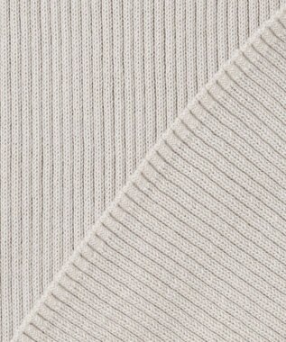 ICB 【UVカット・洗える】 オーガニックコットンリブ ノースリーブニット トープ系