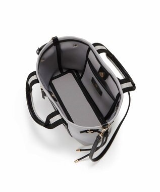 TOPKAPI 【新色追加】【TREASURE TOPKAPI】ネオプレン フロントポケット 2way ショルダー付き ミニトートバッグ グレー