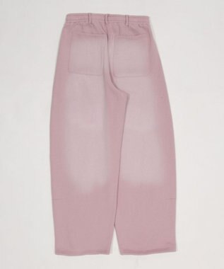 WEGO 【ウエストゴム】ロゴスウェットパンツ ピンク