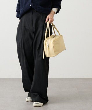 russet kuubo ボックストートバッグ(CE-1633) CreamYE