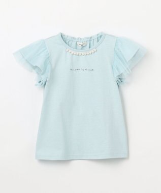 ANY KIDS ひんやりクール パールTシャツ ミント