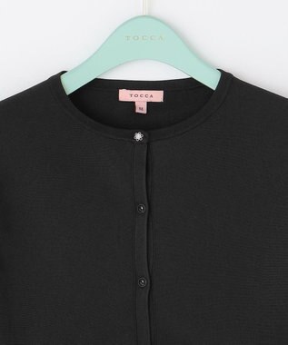 TOCCA 【洗える！】GARDEN DEW カーディガン ブラック系