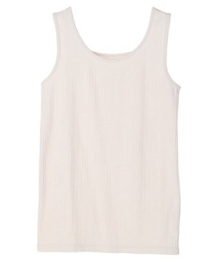 Green Parks 前後２ｗａｙリブタンク Light Beige