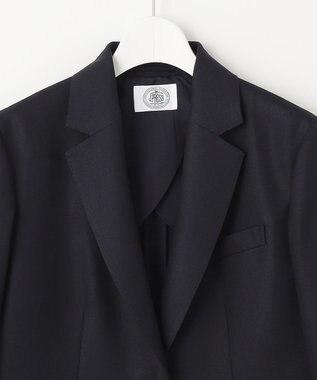 J.PRESS LADIES L オックス シングル テーラードジャケット ネイビー系