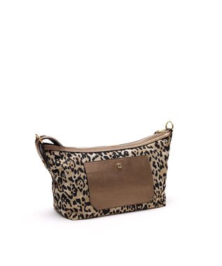 A.D.M.J. 【撥水】デービス＆牛革/マーキスクロスボディ LEOPARD