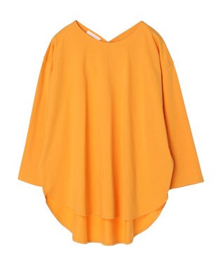Green Parks バックカシュクール長袖チュニック Orange