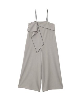 YECCA VECCA ラッフルキャミオールインワン Gray