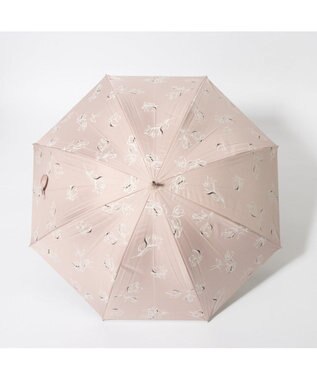 UNBILLION cache nez / チューリッププリントバルーンショートパラソル ピンク