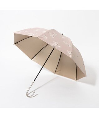 UNBILLION cache nez / チューリッププリントバルーンショートパラソル ピンク
