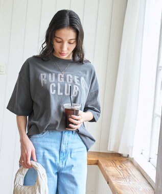 WEGO 【新色追加/ユニセックス着用アイテム/手洗い可/SMLサイズ展開】ピグメントグラフィックT（S） 柄13