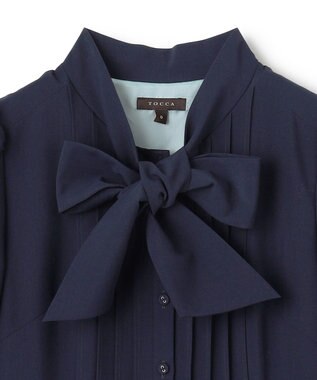 TOCCA 【洗える・消臭】SWEET CARAMEL BOX ドレス ネイビー系