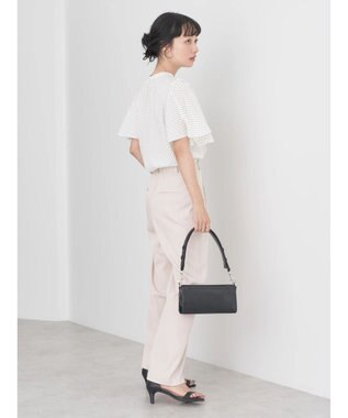 earth music&ecology リラックスストレートパンツ Beige