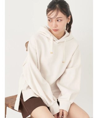 earth music&ecology ダンボールパーカー Ivory