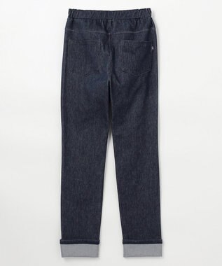 組曲 KIDS 【150-160㎝】ハートデニムニット パンツ ネイビー