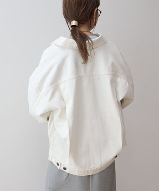 AMERICAN HOLIC デニムオーバージャケット Off White