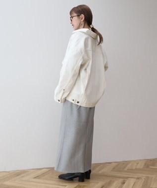 AMERICAN HOLIC デニムオーバージャケット Off White