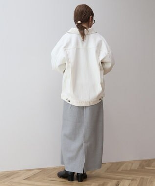 AMERICAN HOLIC デニムオーバージャケット Off White