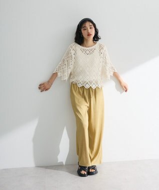 Green Parks ・ＳＵＧＡＲ　ＳＰＯＯＮ　クロシェプルオーバー Ivory