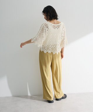 Green Parks ・ＳＵＧＡＲ　ＳＰＯＯＮ　クロシェプルオーバー Ivory