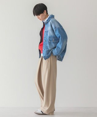 AMERICAN HOLIC デニムオーバージャケット Indigo