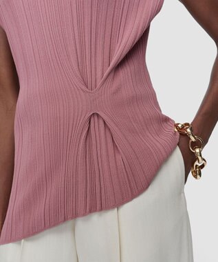 JOSEPH ニットプリッセ トップス Musk