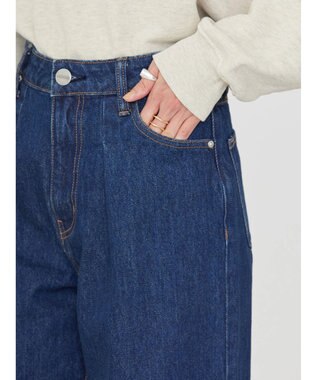 AMERICAN HOLIC フロントタックワイドデニム One Wash