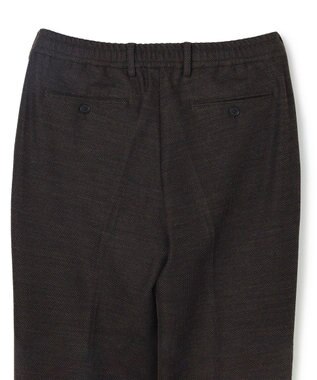 JOSEPH HOMME 【WEB・一部店舗限定】【ストレッチ】 ウールドビージャージー　ドロスト付テーパードパンツ / PEGG CONVERTIBLE ダークブラウン系