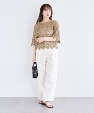 Green Parks ・ＳＵＧＡＲ　ＳＰＯＯＮ　クロシェプルオーバー Ivory