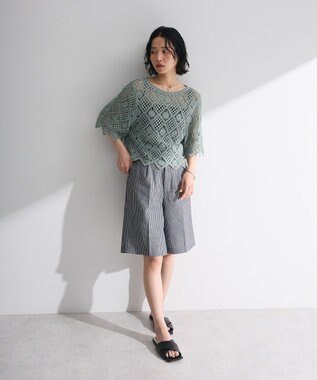 Green Parks ・ＳＵＧＡＲ　ＳＰＯＯＮ　クロシェプルオーバー Ivory