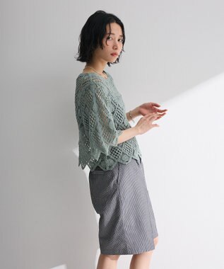 Green Parks ・ＳＵＧＡＲ　ＳＰＯＯＮ　クロシェプルオーバー Ivory