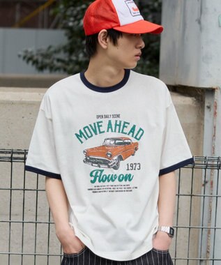 WEGO グラフィックリンガーT（SS） ホワイト