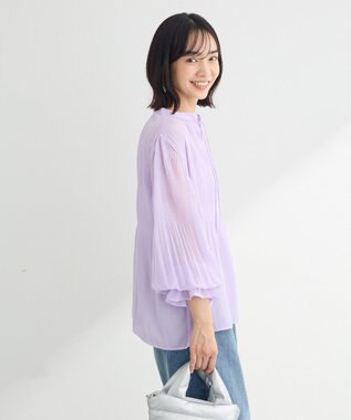 Green Parks マジョリカブラウス Lavender