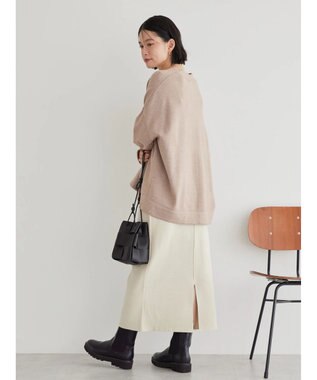 AMERICAN HOLIC バイパチＶネックニットプルオーバー Beige Mixture