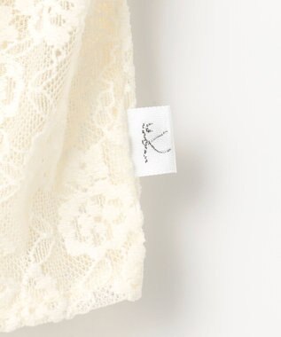 組曲 KIDS 【110-140㎝】スノウレースレイヤード トップス オフホワイト