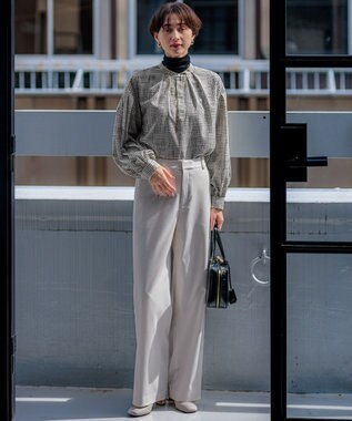 23区 ドロップメタル ラリエット ネックレス ゴールド系