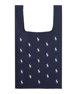 MOONBAT POLO RALPH LAUREN ポロポニー ポケッタブル レインバック ネイビーブルー