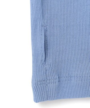 BEIGE， 【洗える・BAILA 10月号掲載】MARINO / 2WAYリブコンパクトカーディガン Sky