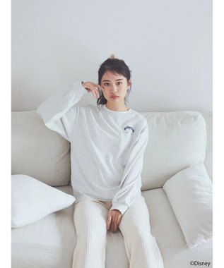 earth music&ecology Ｄｉｓｎｅｙ／覗きルシファーポケットロンＴ Oatmeal