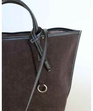 MORROW by thank 【A4サイズ収納可/軽量】VIVIAN MIDDLE ASスエード　ブラック