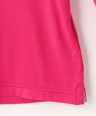 23区GOLF 定番あたたかインナー【WOMEN】エニワイズ無地 カットソー ピンク系