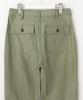 自由区 【XSサイズ~/洗える】GUNG HO（ガンホー） ベイカーパンツ カーキ系