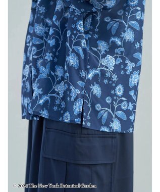 YECCA VECCA New York Botanical Garden ブラウス Navy