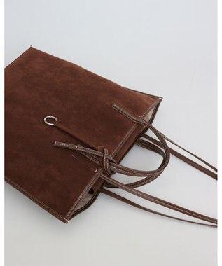 MORROW by thank 【A4サイズ収納可/軽量】VIVIAN MIDDLE ASスエード　ブラウン