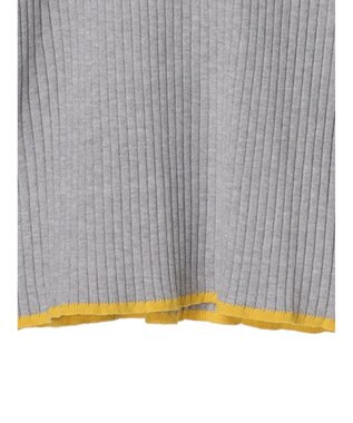 Green Parks ・ＥＬＥＮＣＡＲＥ　ＤＵＥ　ハイショクリブハイネックニット Gray Mixture