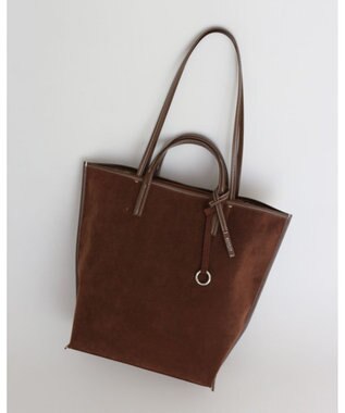 MORROW by thank 【A4サイズ収納可/軽量】VIVIAN MIDDLE ASスエード　ブラウン