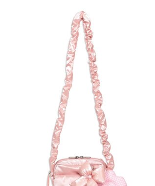 WEGO 【痛バ＆推し活グッズ】きらふわパフィ痛ショルダー ライトピンク