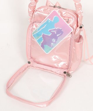 WEGO 【痛バ＆推し活グッズ】きらふわパフィ痛ショルダー ライトピンク